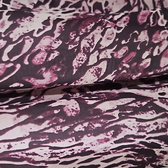 Apt 9 Women's Printed Tie Neck 3/4 Sleeve Blouse Size Large - Picture 7 of 13